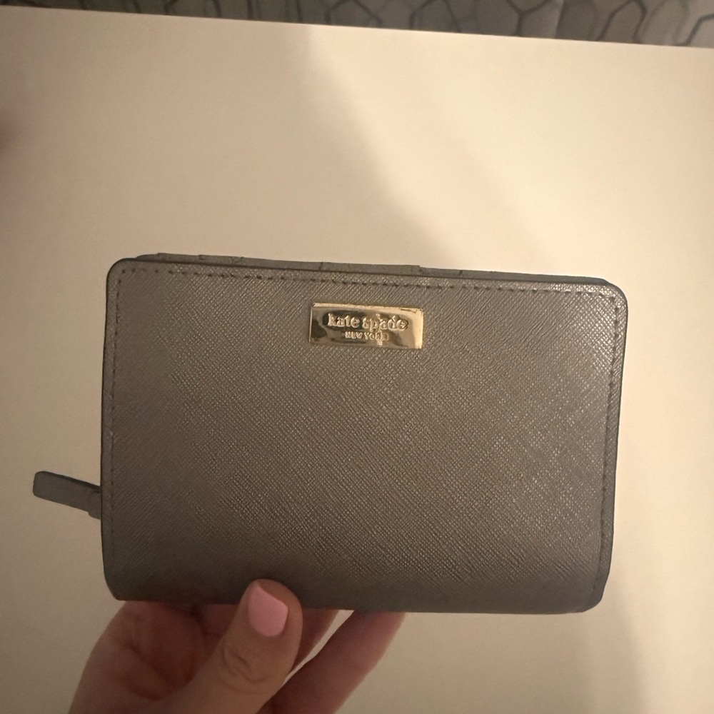 Kate Spade Shimmering Gray Wallet